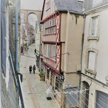 Ferienwohnung Le Guernisac - Studio Cosy Plein Centre Morlaix Exterior foto