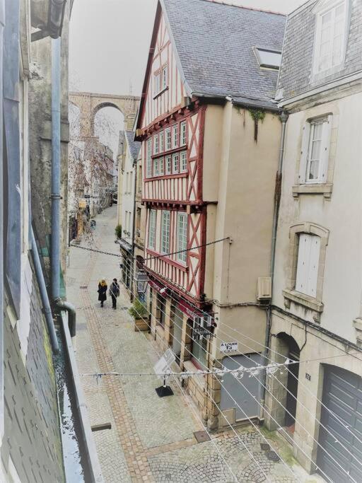 Ferienwohnung Le Guernisac - Studio Cosy Plein Centre Morlaix Exterior foto